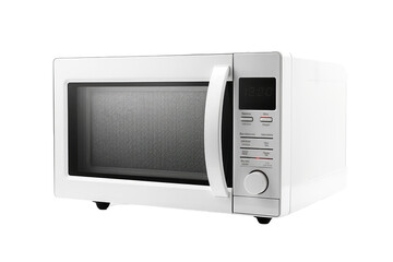 kitchen Microwave, Transparent background. generative AI