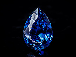 Saphir, belle pierre précieuse bleue