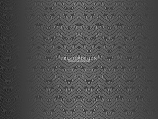 Black metal texture steel background. Perforated metal sheet.