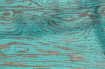 Vintage board. Old cracked paint on a wooden surface. Tree structure. Wooden parquet.