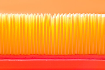 Side surface of the air filter, paper filter for the car