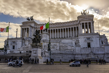 Le monument à Victor-Emmanuel iI à Rome