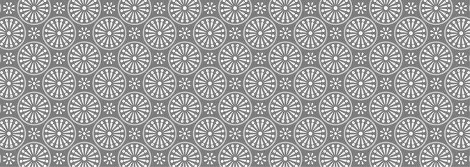 Historic Decorative All Over pattern. Vintage tilework and textiles grey Geometric Design. Abstract art.	
