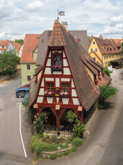 Gerlachschmiede building in Rothenburg ob der Tauber, Bavaria, Germany