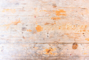 Rustic wood boards with stains and spots for background and food photography