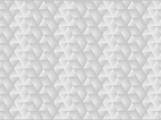 Geometric pattern of gray triangles. Abstract light pastel background. Gray mosaic. Vector illustration