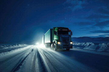 Ice Road Trucking. Generative AI