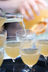 Refreshing summer cocktails.