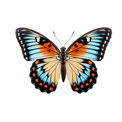 Fototapeta na wymiar Butterfly isolated on transparent background. Generative ai
