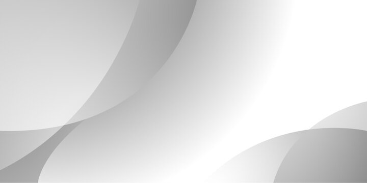 Gray and white curve vector background for technology concept, template, poster, brochure, website, flyer design. Vector illustration