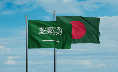 Bangladesh and Saudi Arabia, KSA flag