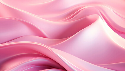 Obraz premium Abstract background , digital waves of pink color Created with Generative AI technology