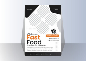 Food and  Restaurant Flyer Template design