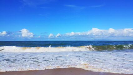 beach and sea