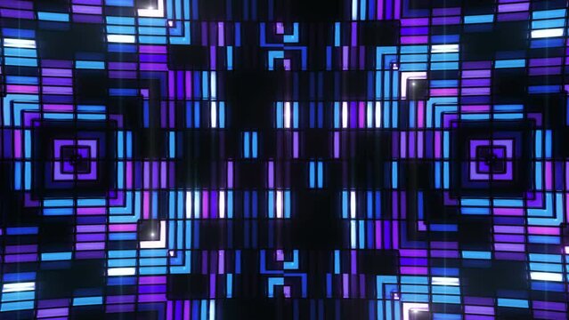 Lights flashing backgrounds with neon equalizer flashing