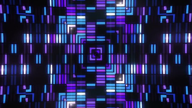 Lights flashing backgrounds with neon equalizer flashing vj background