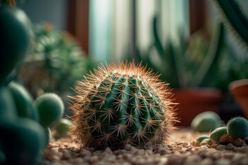 Small cactus. Generative AI