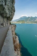  Lago di Garda - a lake in northern Italy. - obrazy, fototapety, plakaty