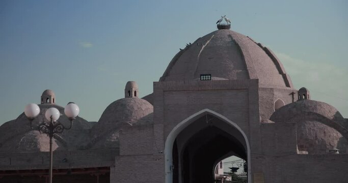 Old Dome Shopping Market In Bukhara, Uzbekistan