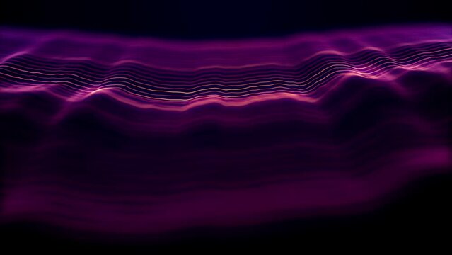 Equalizer lightl line vj background