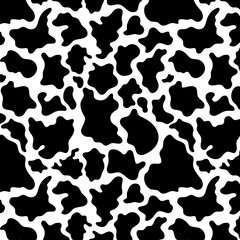 fabric with a wild animal skin pattern cow
