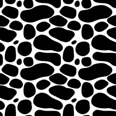 fabric with a wild animal skin pattern
