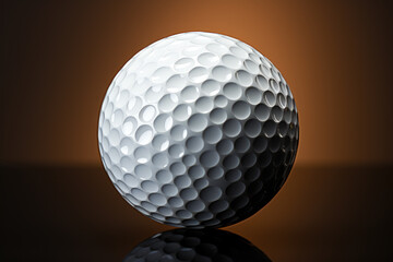 Close-up of a golf tee. Generative Ai, Ai.