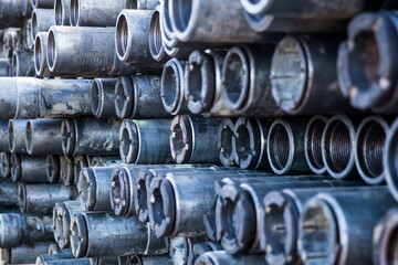 Steel oil field pipes