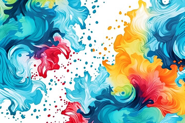 pattern water color splash 