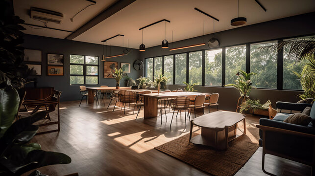 Paradise Found: Step into the Ultimate Coworking Oasis in Bali's Tropical Haven! - Powered by Adobe