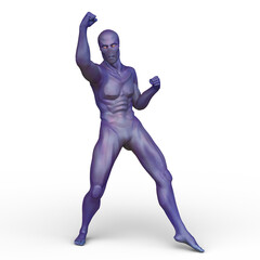 男性サイボーグ