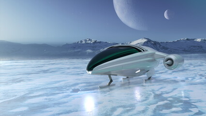 宇宙船 © tsuneomp