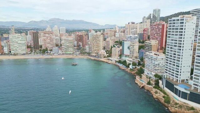 Benidorm (Costa Blanca, Spain) Drone