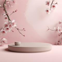 Japan style product podium