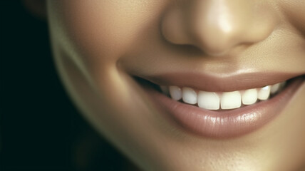 close-up beauty smile