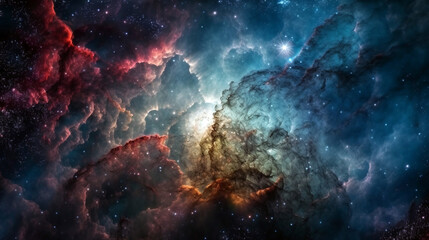 Fototapeta na wymiar Stunning Galaxy. Stunning night sky with lots of stars