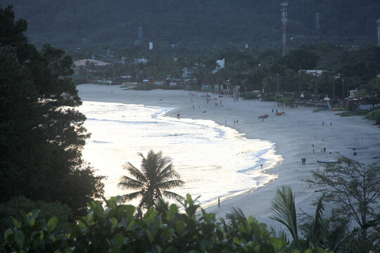 Maresias beach sunset