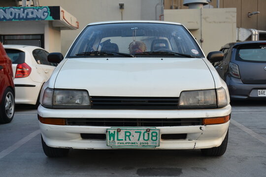 Daihatsu charade at hatch culture summer meet event in Paranaque, Philippines