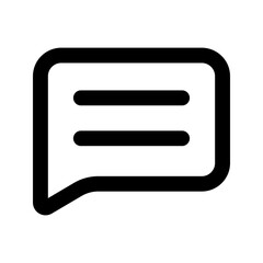 speech bubble icon