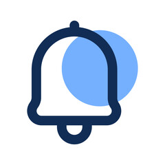 notification filled line icon