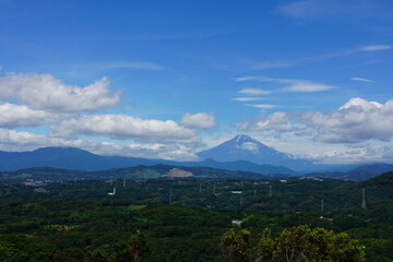 Mt.Fuji seen from Shonandaira New Observatory