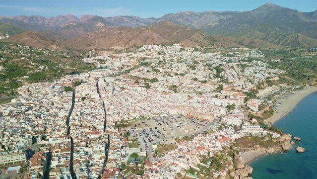 Nerja (Costa del Sol, Spain) Drone