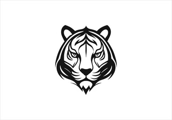 Obraz premium Tiger Logo, tiger logo, tiger