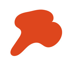 Orange Abstract Shape Vectors 