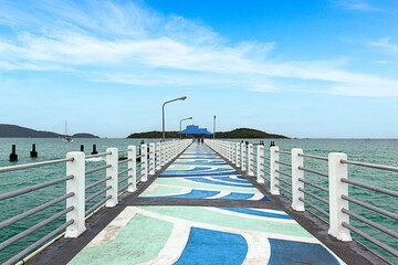 Bridge on Rawai Beach in Phuket Thailand
