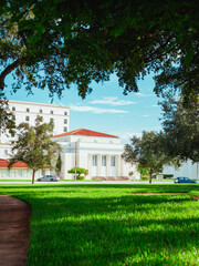 Obraz premium house in the park views coral gables miami 