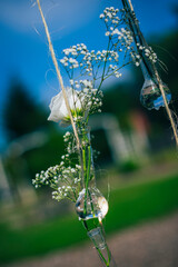 Dekoracje weselne, kwiaty na wesele, aranżacja weselna, oprawa weselna © Kristofer Vinc