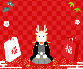 2024年辰年の新春初売りバナー