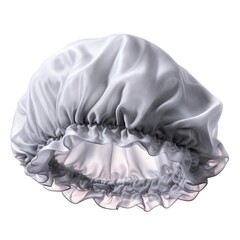 Shower cap isolated on white 