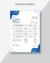 vector multipurpose invoice template design.
corporate multipurpose invoice design.
